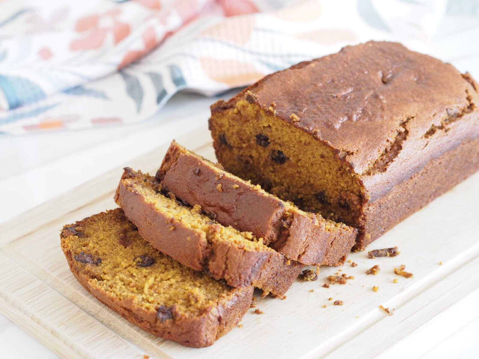 Pan de Calabaza (Cuban Pumpkin Bread with Chocolate Chips)